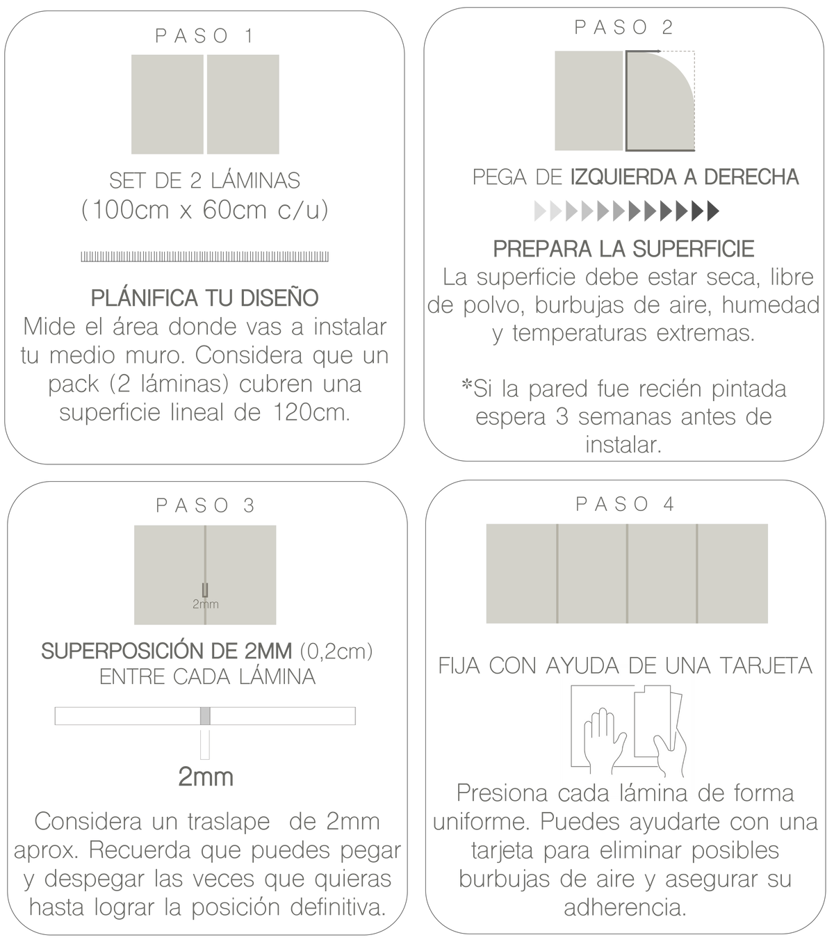 Recomendaciones de Instalación